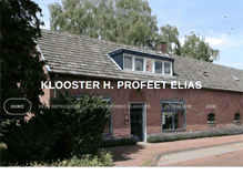Tablet Screenshot of eliasklooster.nl